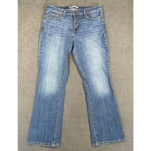 Levis 515 Jeans Women 14 Blue Bootcut Medium Wash Stretch Denim Classic Everyday
